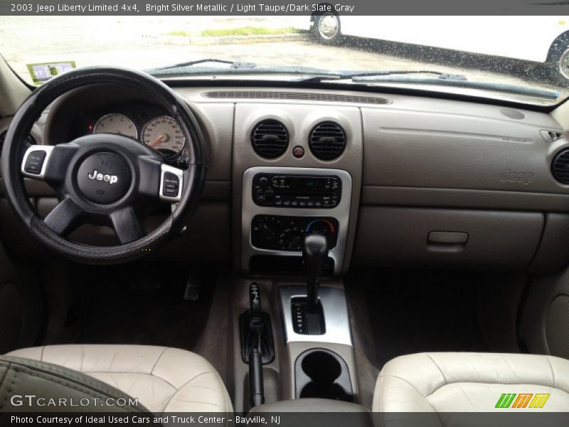 Bright Silver Metallic / Light Taupe/Dark Slate Gray 2003 Jeep Liberty Limited 4x4