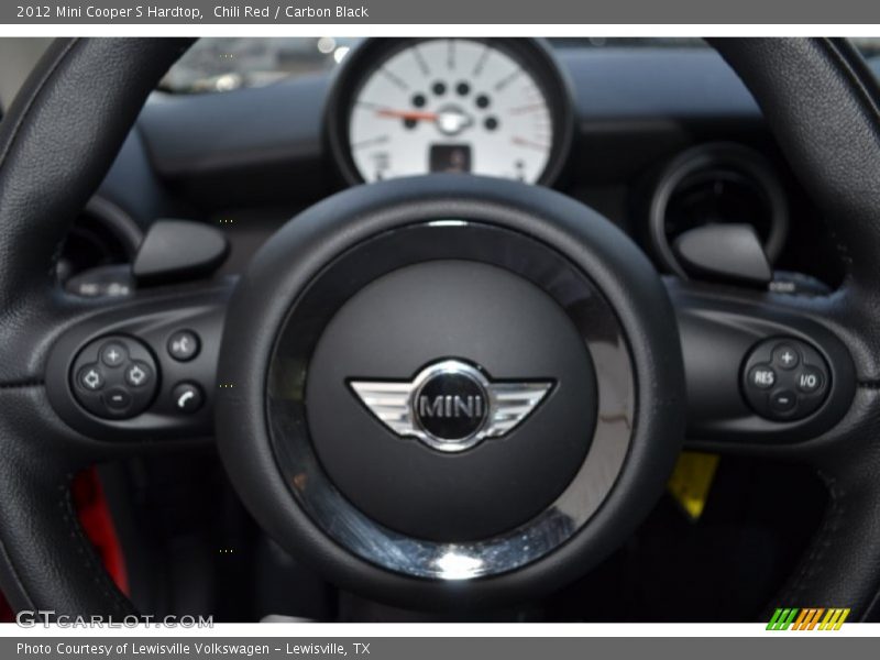 Chili Red / Carbon Black 2012 Mini Cooper S Hardtop