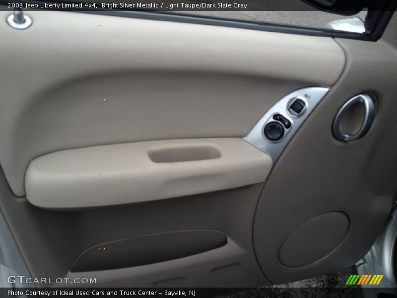 Bright Silver Metallic / Light Taupe/Dark Slate Gray 2003 Jeep Liberty Limited 4x4