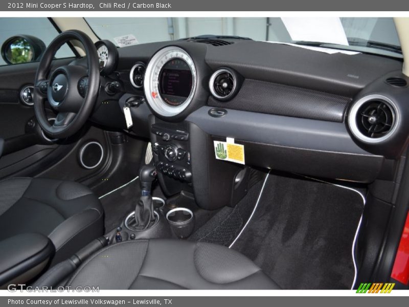 Chili Red / Carbon Black 2012 Mini Cooper S Hardtop