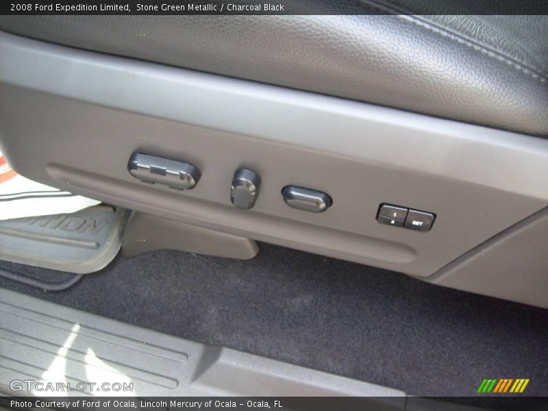 Stone Green Metallic / Charcoal Black 2008 Ford Expedition Limited