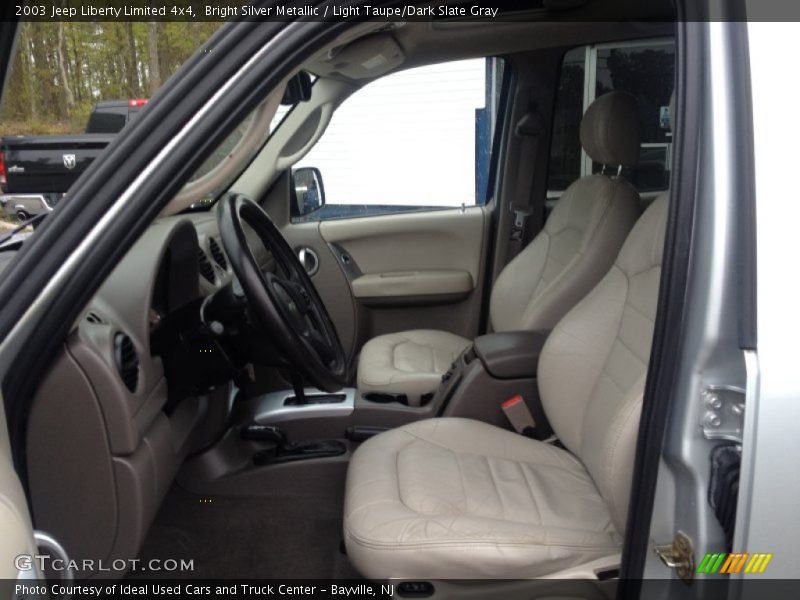 Bright Silver Metallic / Light Taupe/Dark Slate Gray 2003 Jeep Liberty Limited 4x4