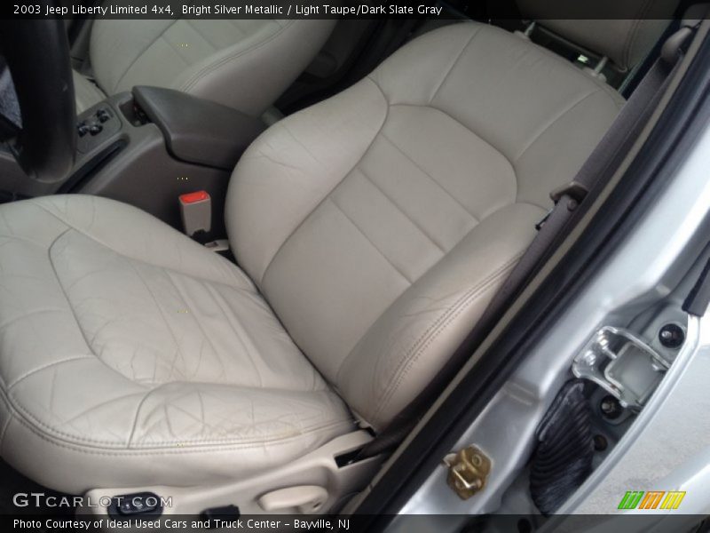 Bright Silver Metallic / Light Taupe/Dark Slate Gray 2003 Jeep Liberty Limited 4x4