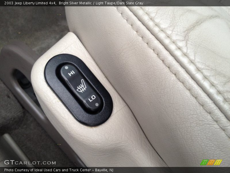 Bright Silver Metallic / Light Taupe/Dark Slate Gray 2003 Jeep Liberty Limited 4x4