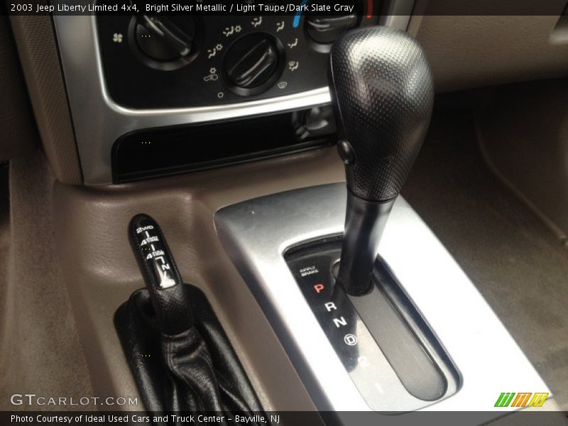 Bright Silver Metallic / Light Taupe/Dark Slate Gray 2003 Jeep Liberty Limited 4x4
