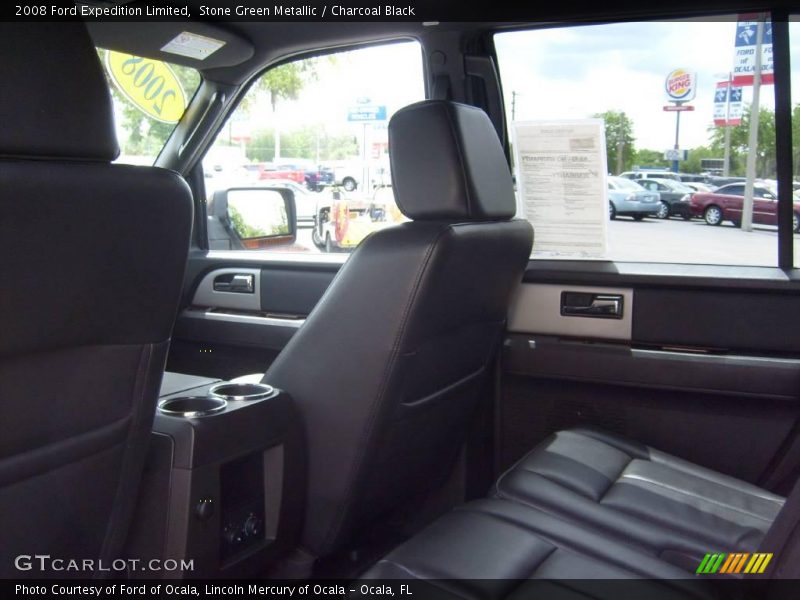 Stone Green Metallic / Charcoal Black 2008 Ford Expedition Limited