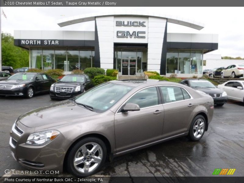 Taupe Gray Metallic / Ebony 2010 Chevrolet Malibu LT Sedan