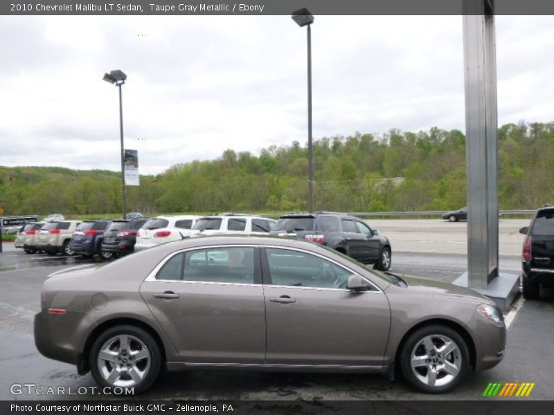 Taupe Gray Metallic / Ebony 2010 Chevrolet Malibu LT Sedan