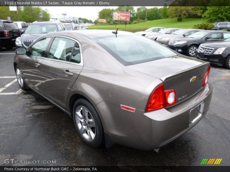 Taupe Gray Metallic / Ebony 2010 Chevrolet Malibu LT Sedan