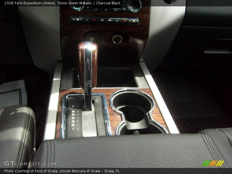 Stone Green Metallic / Charcoal Black 2008 Ford Expedition Limited