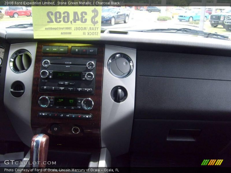 Stone Green Metallic / Charcoal Black 2008 Ford Expedition Limited