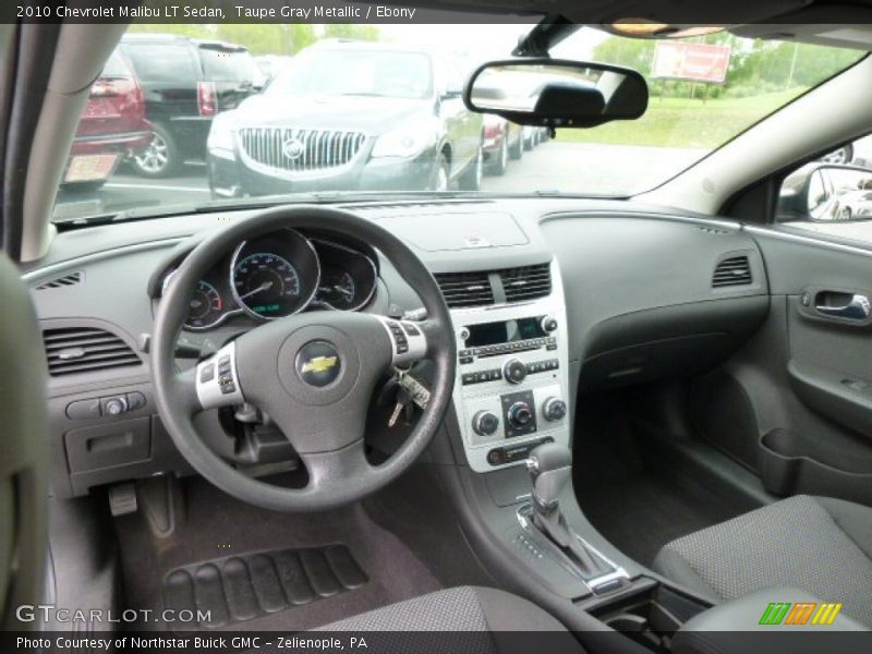 Taupe Gray Metallic / Ebony 2010 Chevrolet Malibu LT Sedan