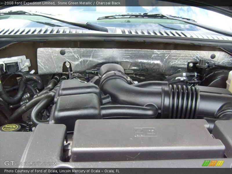 Stone Green Metallic / Charcoal Black 2008 Ford Expedition Limited
