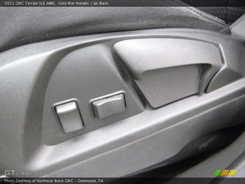 Gold Mist Metallic / Jet Black 2011 GMC Terrain SLE AWD