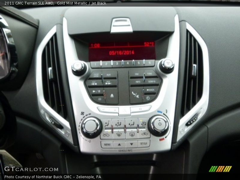 Gold Mist Metallic / Jet Black 2011 GMC Terrain SLE AWD