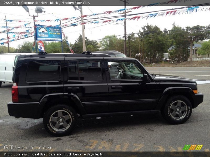 Black / Medium Slate Gray 2006 Jeep Commander 4x4