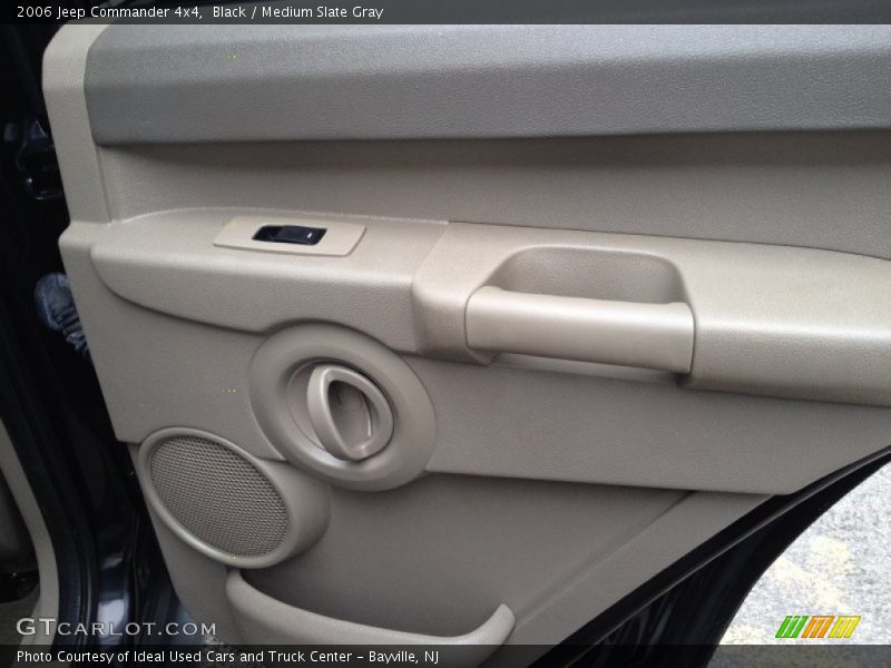 Black / Medium Slate Gray 2006 Jeep Commander 4x4