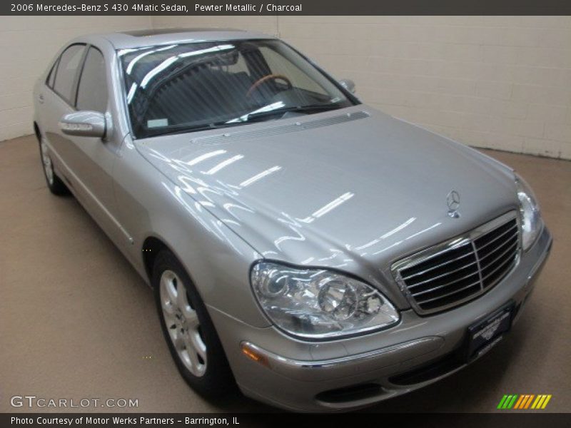 Pewter Metallic / Charcoal 2006 Mercedes-Benz S 430 4Matic Sedan