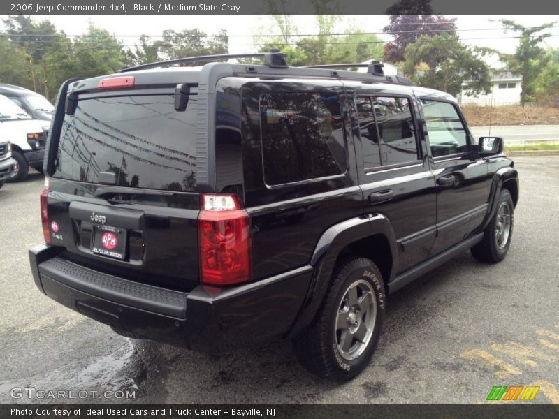 Black / Medium Slate Gray 2006 Jeep Commander 4x4