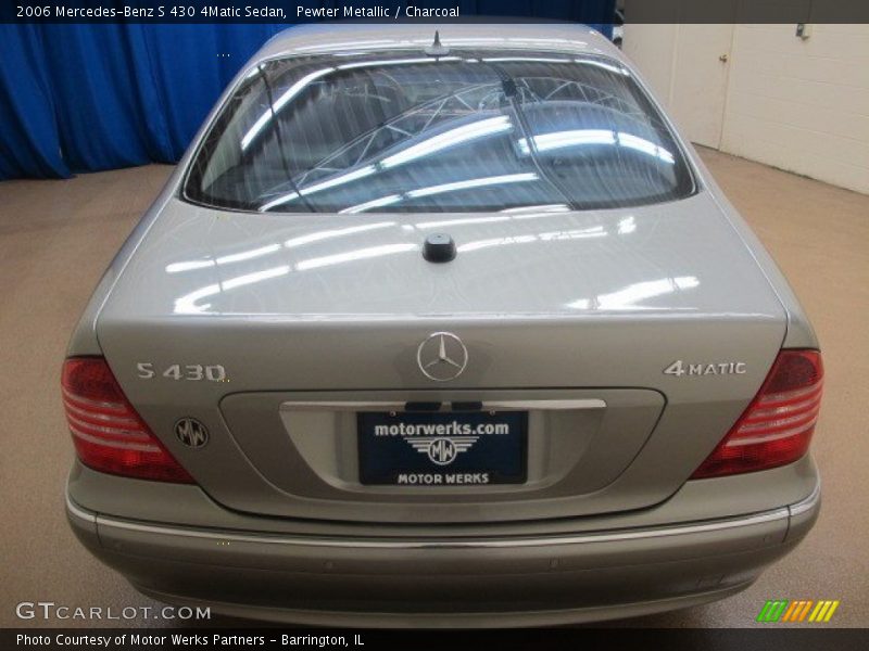 Pewter Metallic / Charcoal 2006 Mercedes-Benz S 430 4Matic Sedan