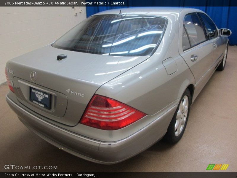 Pewter Metallic / Charcoal 2006 Mercedes-Benz S 430 4Matic Sedan