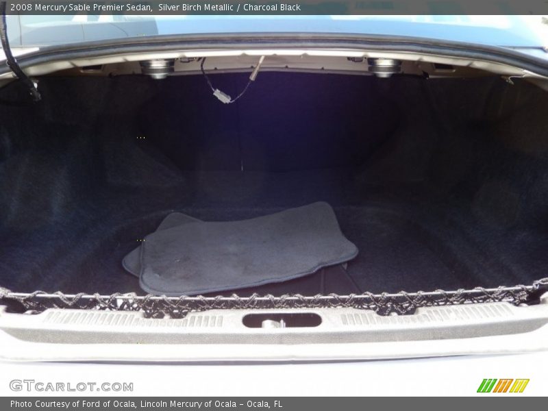 Silver Birch Metallic / Charcoal Black 2008 Mercury Sable Premier Sedan