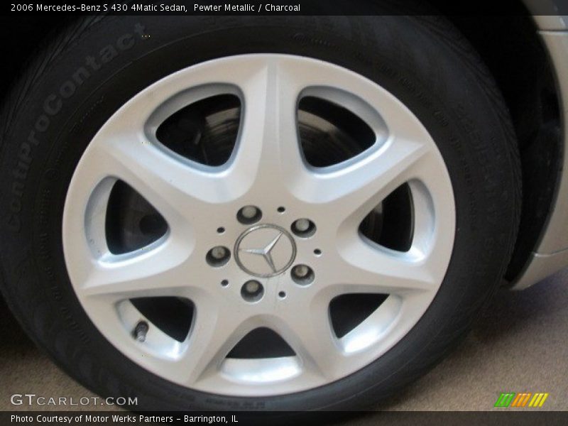 Pewter Metallic / Charcoal 2006 Mercedes-Benz S 430 4Matic Sedan