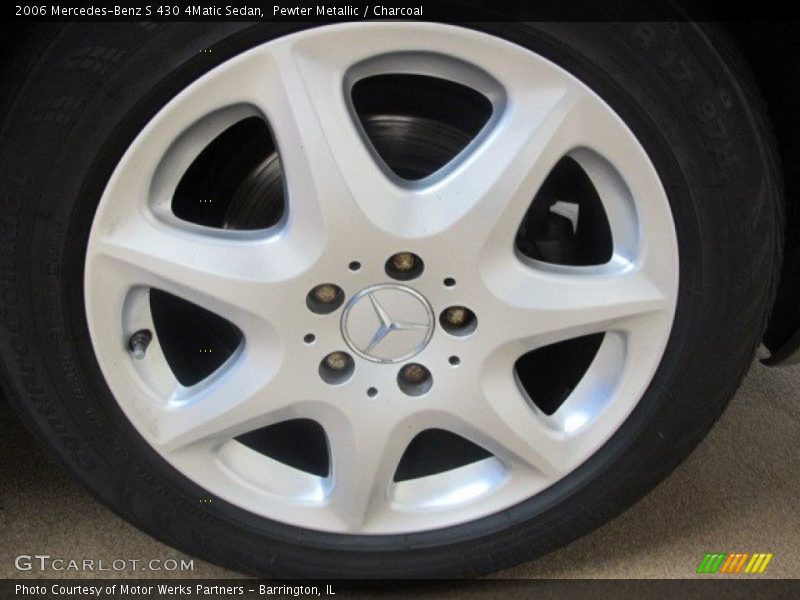 Pewter Metallic / Charcoal 2006 Mercedes-Benz S 430 4Matic Sedan