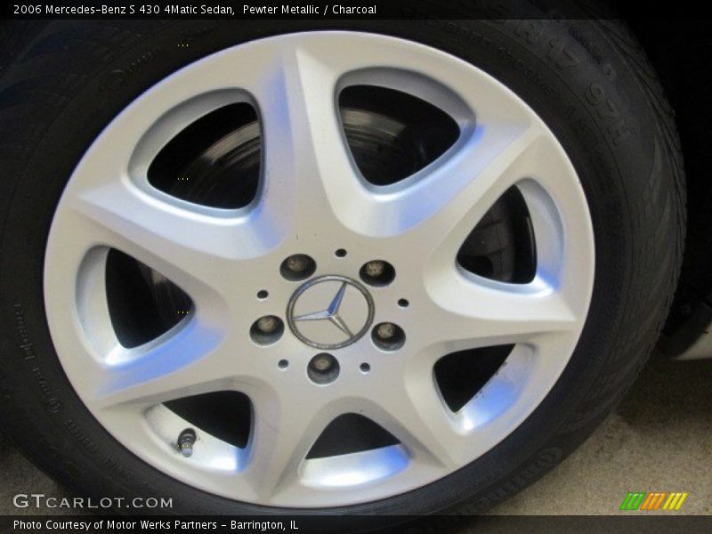 Pewter Metallic / Charcoal 2006 Mercedes-Benz S 430 4Matic Sedan