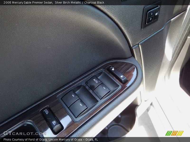 Silver Birch Metallic / Charcoal Black 2008 Mercury Sable Premier Sedan