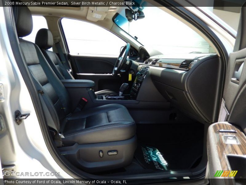 Silver Birch Metallic / Charcoal Black 2008 Mercury Sable Premier Sedan