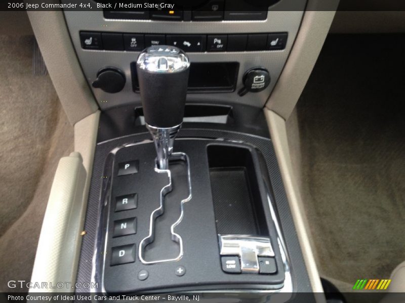 Black / Medium Slate Gray 2006 Jeep Commander 4x4
