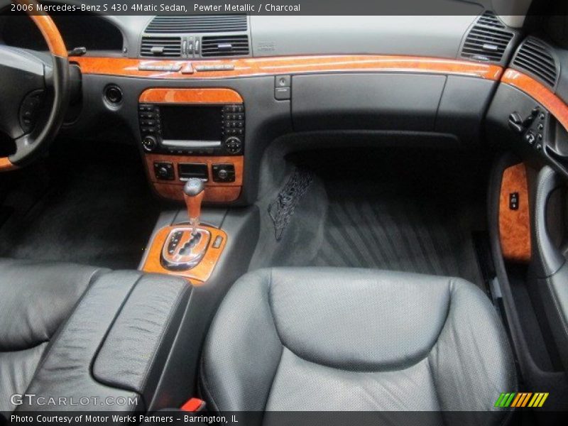 Pewter Metallic / Charcoal 2006 Mercedes-Benz S 430 4Matic Sedan
