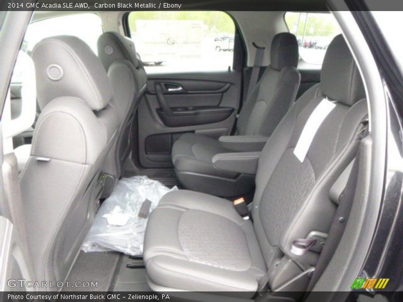 Carbon Black Metallic / Ebony 2014 GMC Acadia SLE AWD