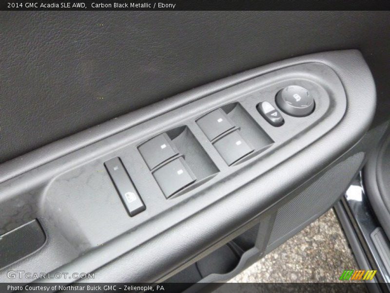 Carbon Black Metallic / Ebony 2014 GMC Acadia SLE AWD