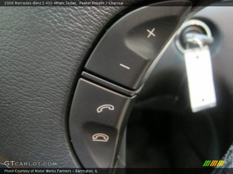Pewter Metallic / Charcoal 2006 Mercedes-Benz S 430 4Matic Sedan