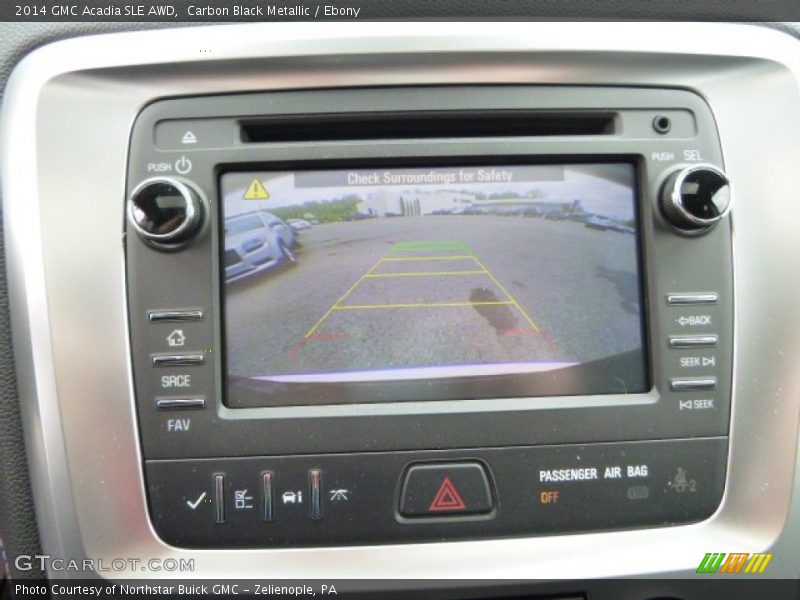 Carbon Black Metallic / Ebony 2014 GMC Acadia SLE AWD