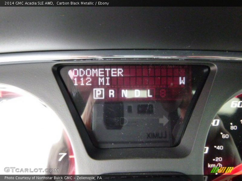 Carbon Black Metallic / Ebony 2014 GMC Acadia SLE AWD