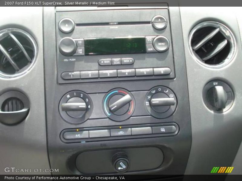 Silver Metallic / Medium Flint 2007 Ford F150 XLT SuperCrew