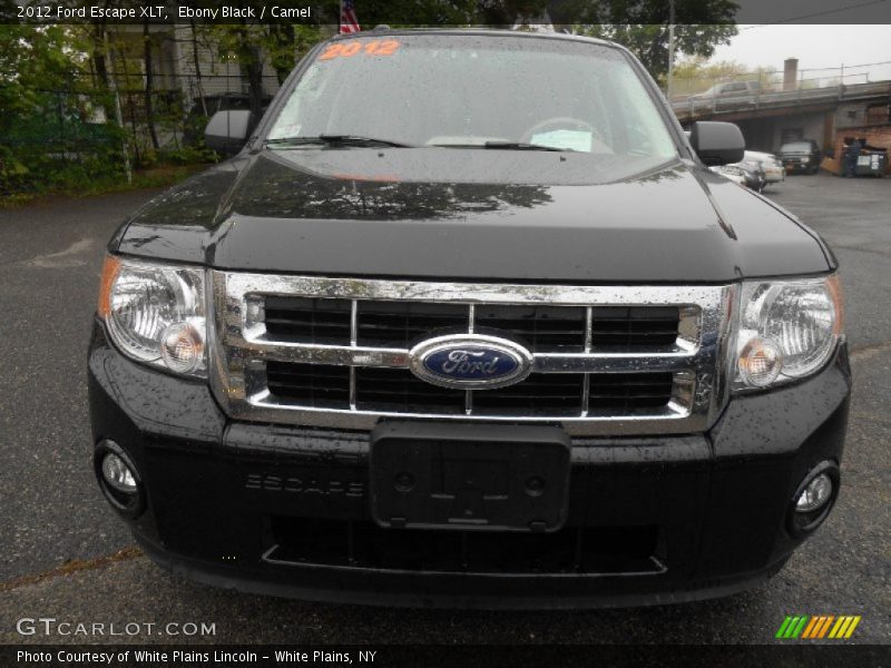 Ebony Black / Camel 2012 Ford Escape XLT
