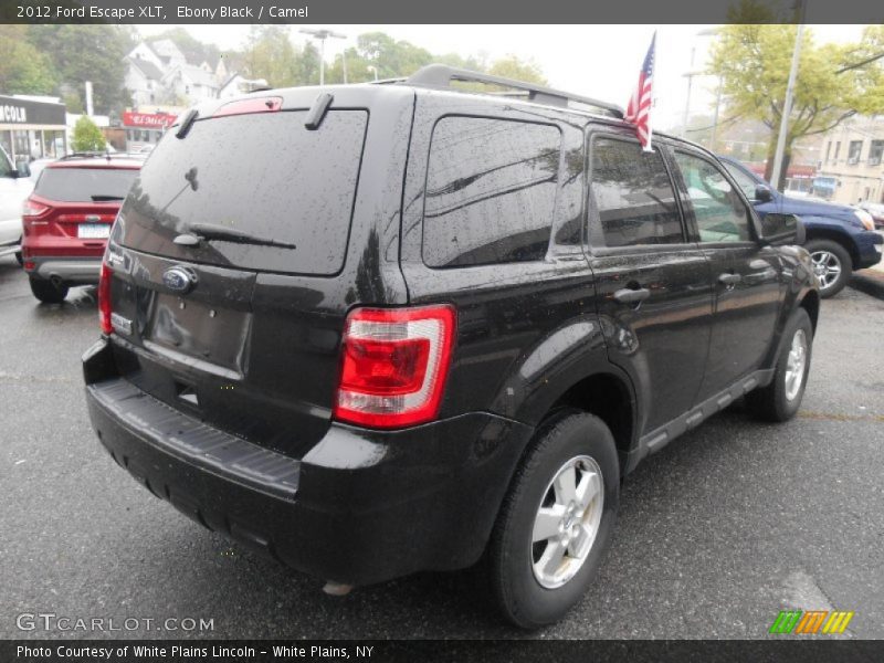 Ebony Black / Camel 2012 Ford Escape XLT