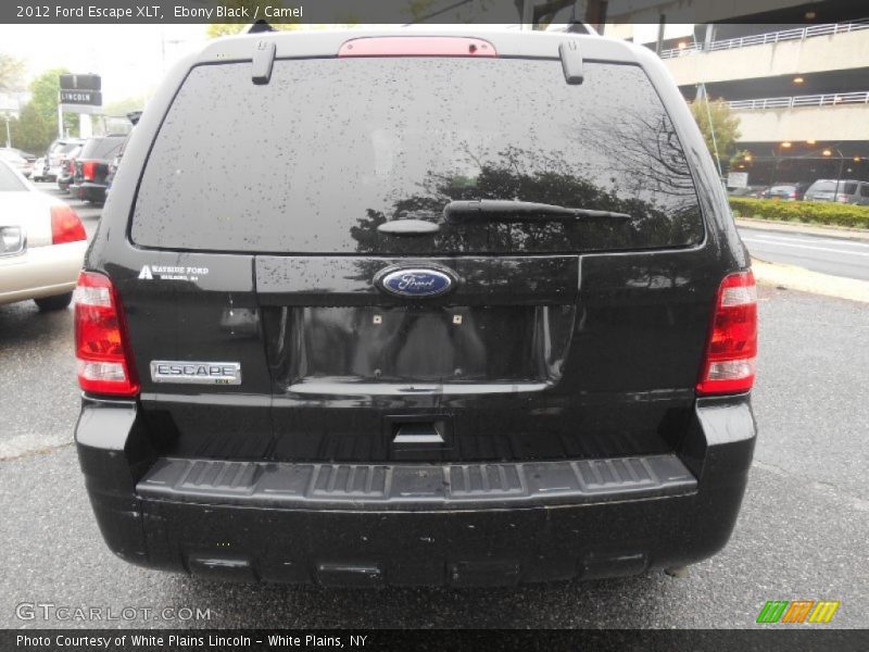 Ebony Black / Camel 2012 Ford Escape XLT
