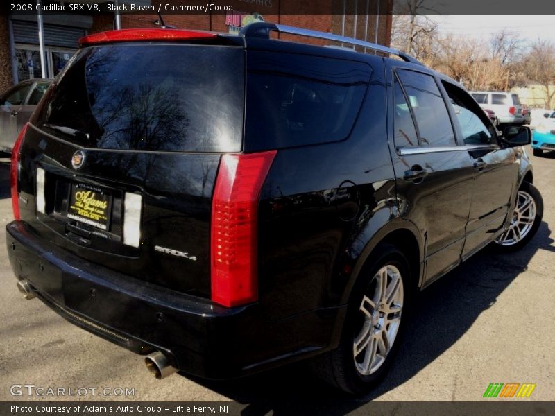 Black Raven / Cashmere/Cocoa 2008 Cadillac SRX V8