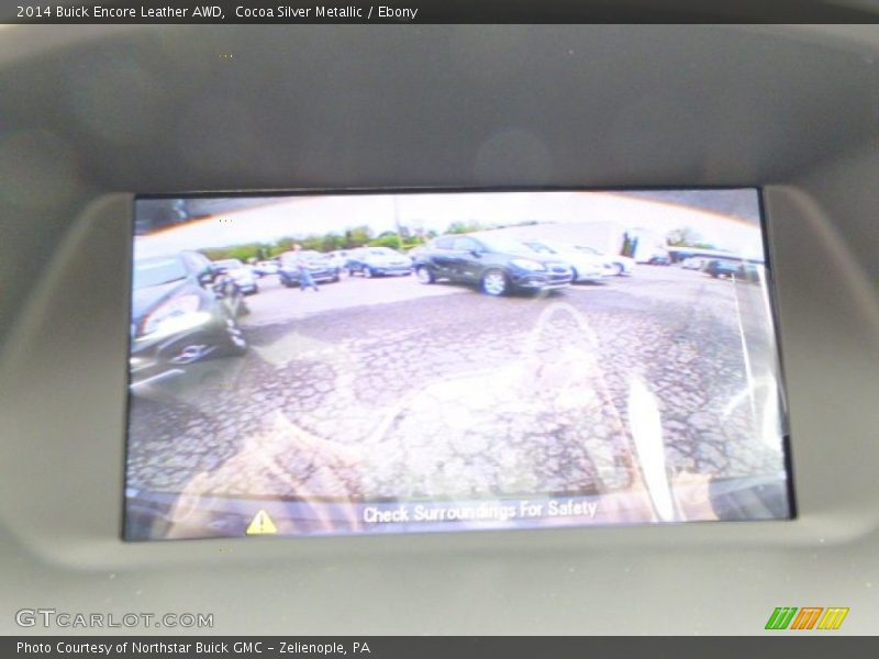 Cocoa Silver Metallic / Ebony 2014 Buick Encore Leather AWD