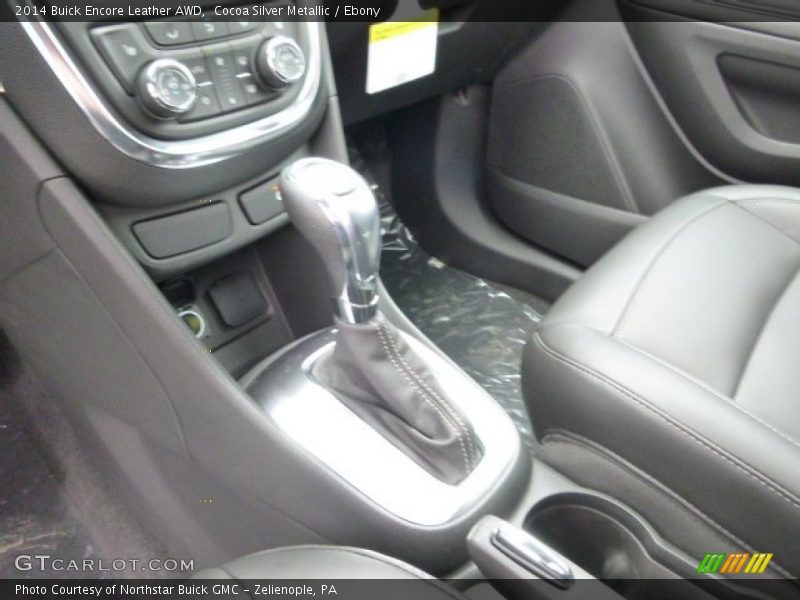 Cocoa Silver Metallic / Ebony 2014 Buick Encore Leather AWD