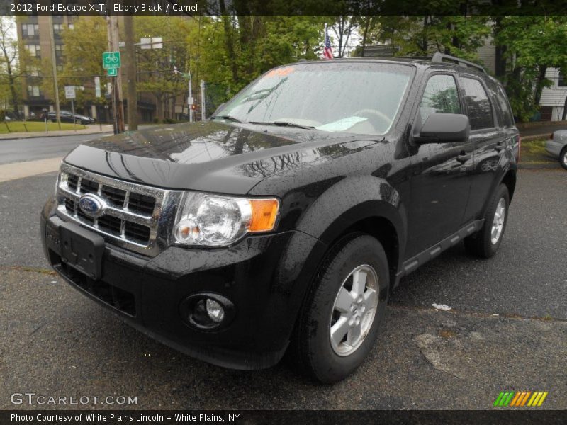 Ebony Black / Camel 2012 Ford Escape XLT