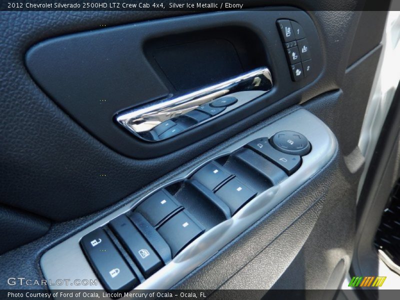 Silver Ice Metallic / Ebony 2012 Chevrolet Silverado 2500HD LTZ Crew Cab 4x4