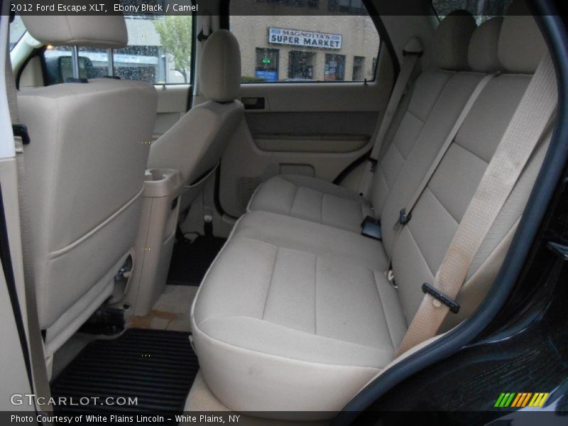 Ebony Black / Camel 2012 Ford Escape XLT