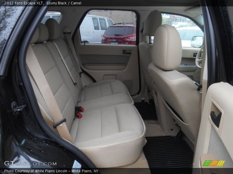 Ebony Black / Camel 2012 Ford Escape XLT
