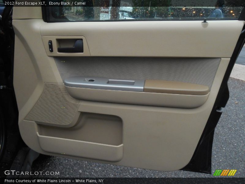 Ebony Black / Camel 2012 Ford Escape XLT
